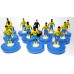 Subbuteo Andrew Table Soccer Brazil 1994 World Cup Winners on Classic Hasbro bases